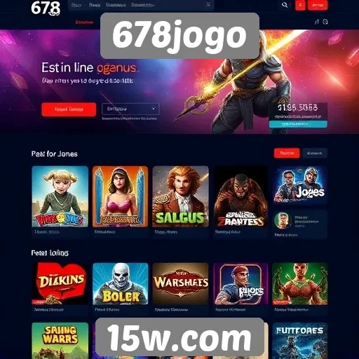Opinião sobre a interface do site 678jogo