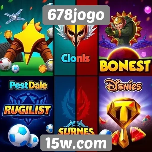 Comparativo entre jogos populares no 678jogo