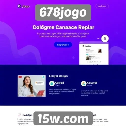 Análise da interface do site 678jogo